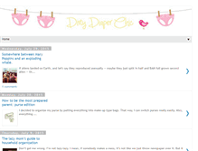 Tablet Screenshot of dirtydiaperchic.com